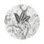Sous-verres ronds en cuir noir et blanc Amazonia-119015046