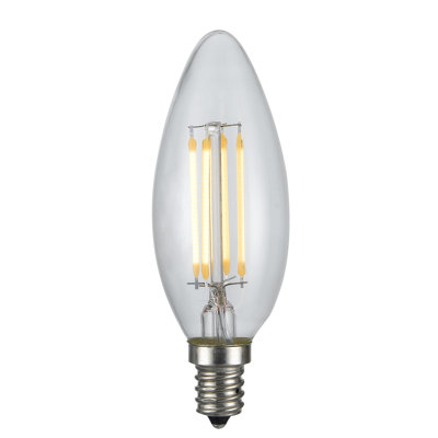 4 W B10 E12/Candelabra 2200 K LED Bulb
