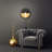 17.5"H Quintin Modern Indoor Plug In Wall Sconce