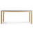 Bia Brown Outdoor Dining Table with Stone Top-388195565
