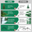 Arbre de Noël vert en PVC + PE avec pointes - arbre à charnières plein et luxuriant avec support en métal, assemblage facile, conception d'aiguille mixte réaliste-468476869-468476871