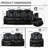 Aijai 3-Piece Power Reclining Breathing Faux Leather with LED and Wireless Charging Station Living Room Set (Set of 3)-1945498917