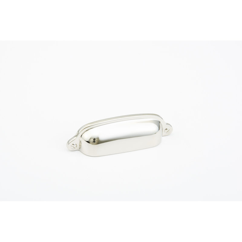 Country Cup / Bin Pull, Polished Nickel