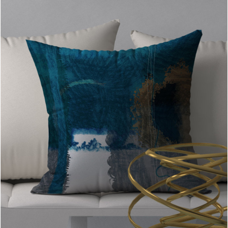 Housse de coussin décorative carrée de loisir séduisant/insert, 18 po x 18 po