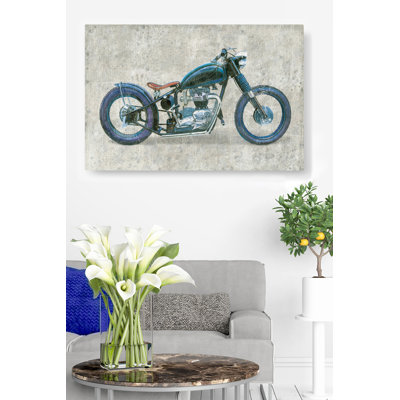 Moto rétro, conducteur bas, chrome, texture, grunge, noir, argent, brun clair, gris, profil complet, crème, rouge