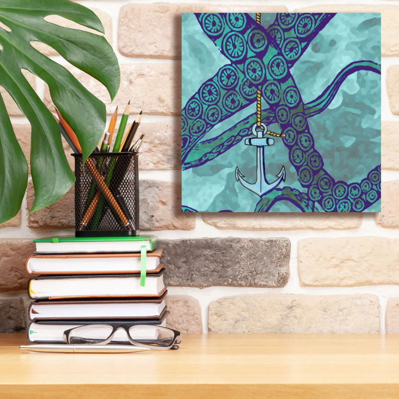 «Misadenture 4» par Alicia Ludwig, art mural sur toile, H 12 po x l 12 po x P 0,75 po