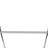 57.9'' Metal Clothing Rack
