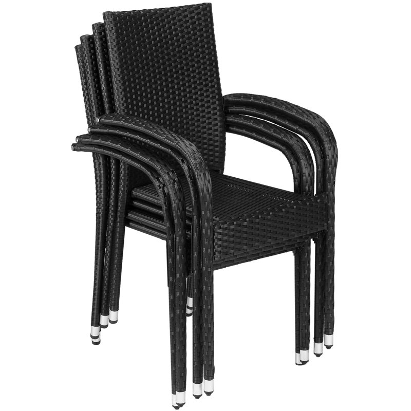 Stonefort stackable garden Chair set
