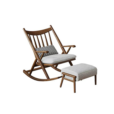 Ash Wood Rocking Chair Solid Wood Rocking Chair