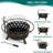 Round Steel Wood Burning Smokeless Fire Pit