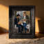 Cadre photo noir 1PC Clean Line pour photos et cadeaux d'anniversaire 5 "x 7"