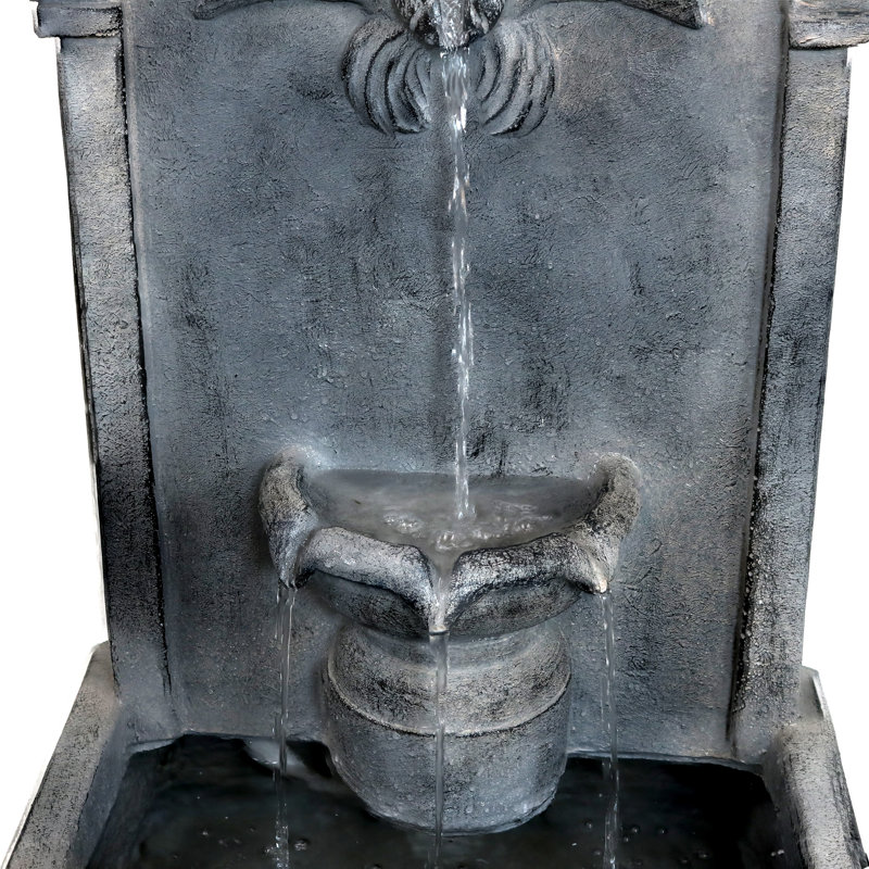 Turgay GFRC Weather-Resistant French-Inspired Outdoor Water Fountain