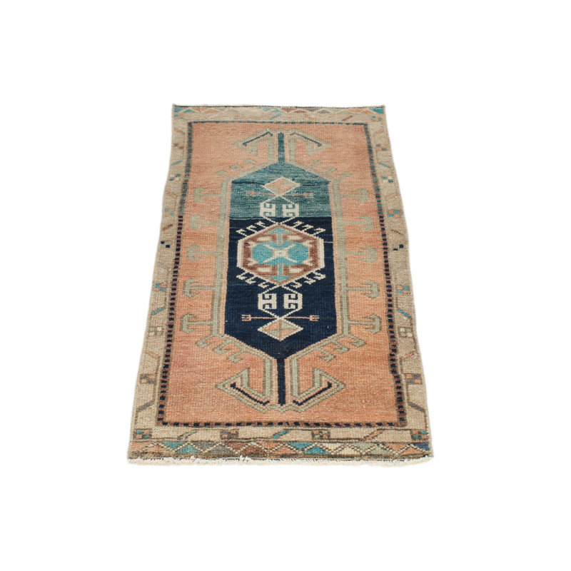 Tapis tribal turc multicolore 2 x 3