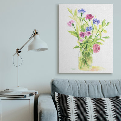 Bouquet de fleurs sauvages par Melissa Hyatt LLC - Peinture sur toile