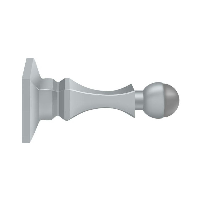 Kick Stop, Brushed Chrome