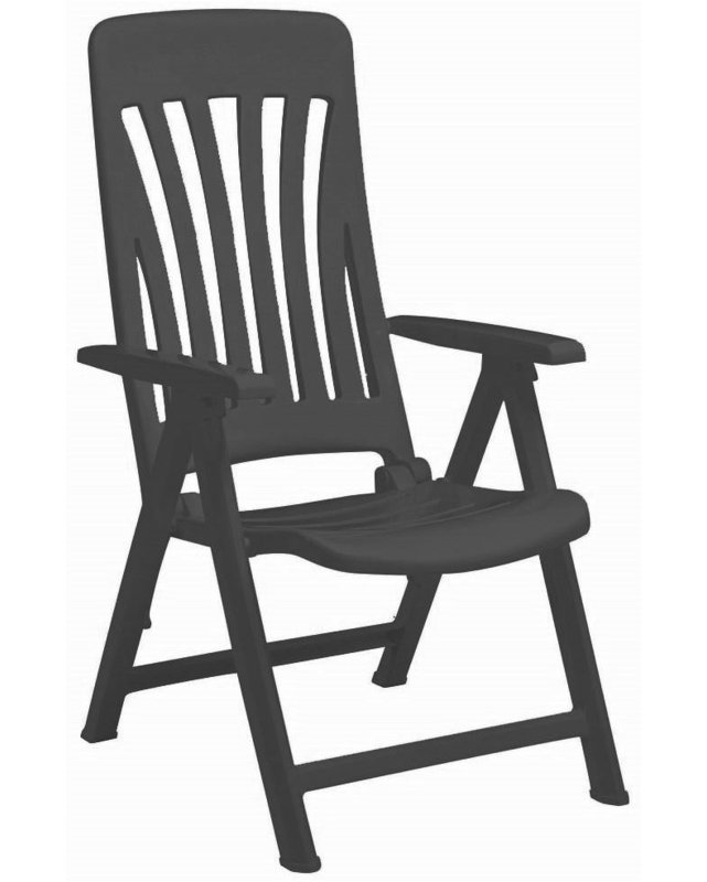 35.00cm H Stacking Armchair, Grey