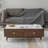 Black walnut rock table