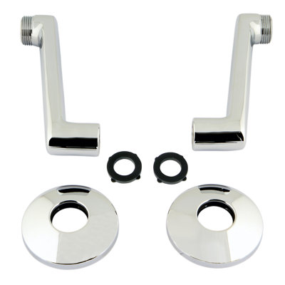 Kingston Brass Victorian 5-3/4 Inch Swivel Elbows for Wall Mount Tub Faucet