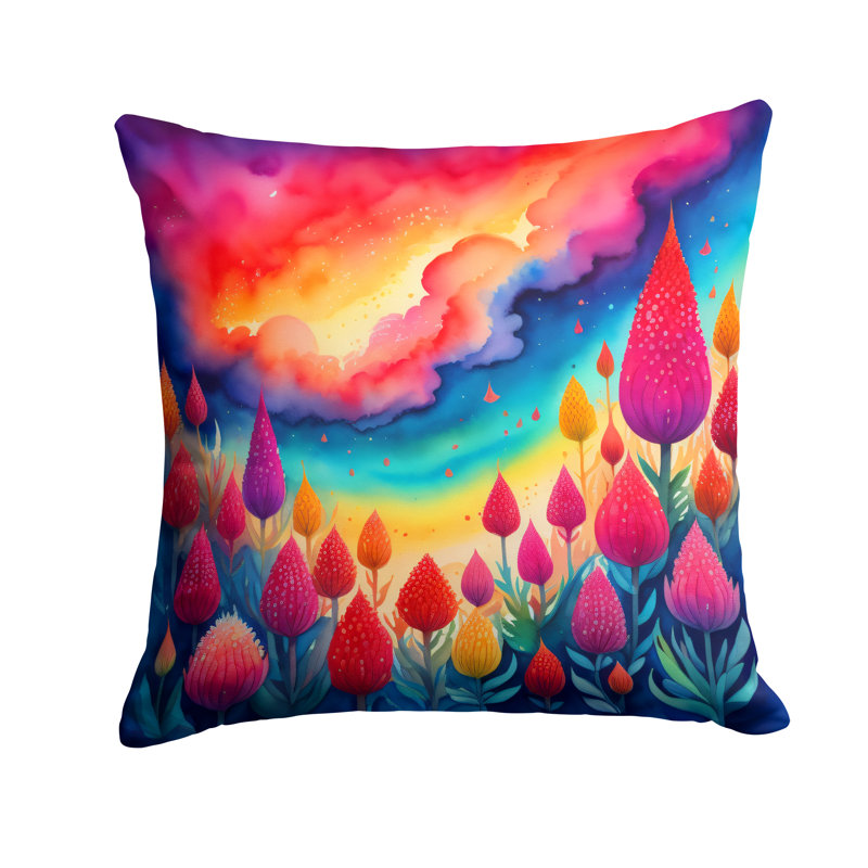 Coussin décoratif intérieur / extérieur en polyester Autre / Sans motif, 18 po x 18 po