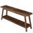 Rustic Extra Long Farmhouse Console Table With Shelf, Perfect For Hallway, Living Room, Or Foyer Decor And Storage-1309144056