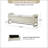 Anavaeh Minimalist 59'' Wide Upholstered Flip Top Storage Bench-1331214170