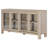 Feli Sliding Door Dining Sideboard Server Weathered Mango