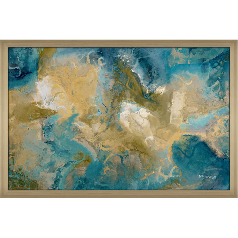 «Vos yeux verront. «Isaiah 33:17», impression, H 21,5 po x l 27,5 po x P 0,75 po, Encadrement champagne