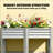 Outdoor Elevated Planter Box,Raised Garden Bed-2081090422