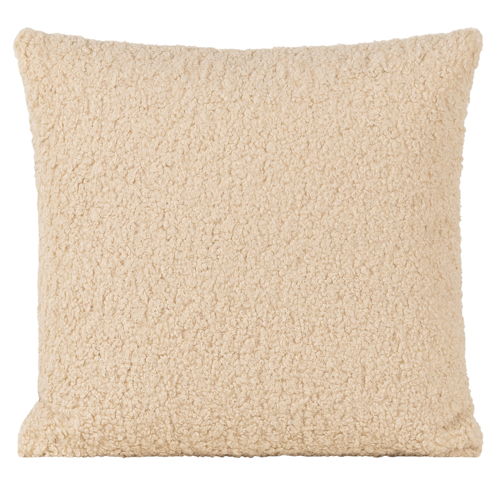 Hanka Throw Pillow, 16" x 16", Linen