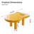 Cute Modern Coffee Table,Cloud Coffee Table