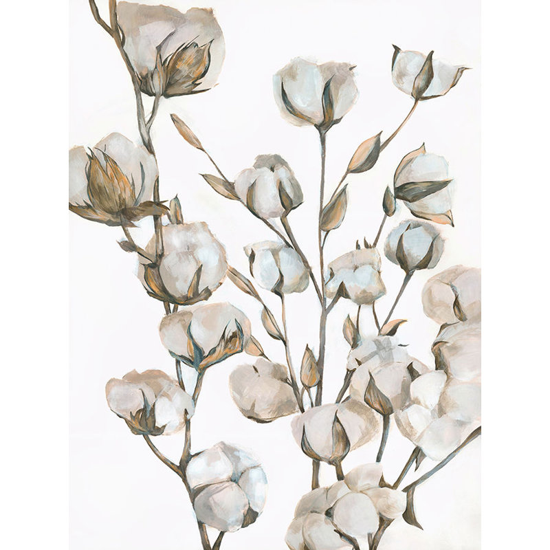 Cotton Balls Painting by Jacob Lincoln, Glass Coat