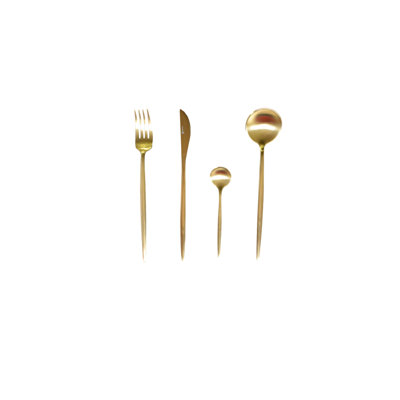 Rowlett 16 Piece 18/10 Stainless Steel Cutlery Set, Service for 4