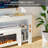 80" Fireplace TV Stand with 50" Electric Fireplace-313311879