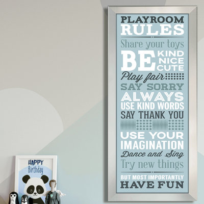 " Playroom Rules "