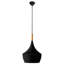 Luminaire suspendu noir 1 lumière