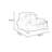 Modern simple leisure creative office sofa