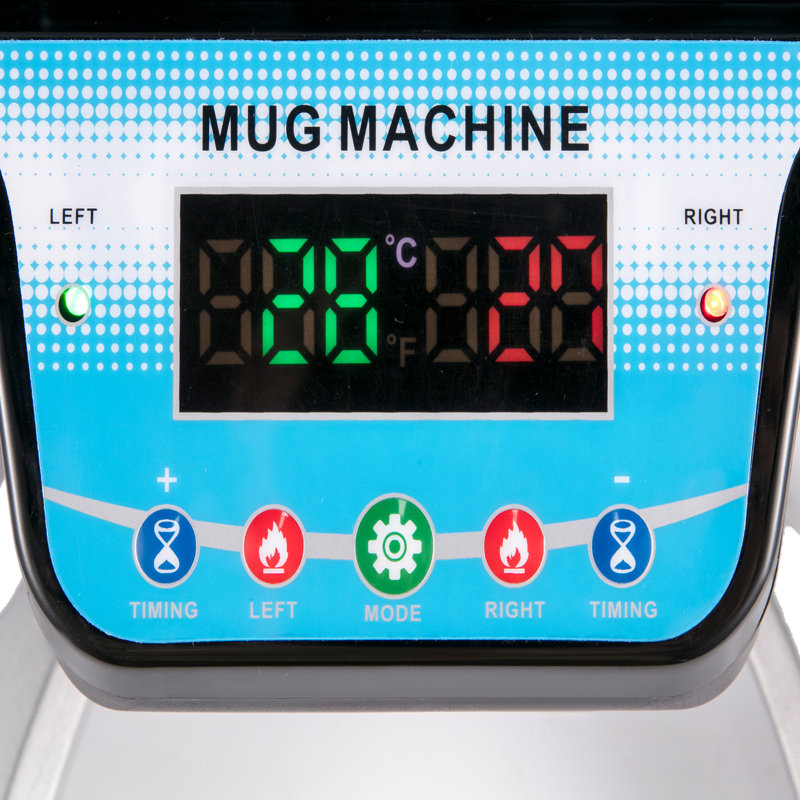 Mug Heat Press, 2pcs 15oz Mug Press Sublimation Machine Dual Station Design