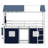 Bunk Wood House Bed With Elegant Windows-1511870976