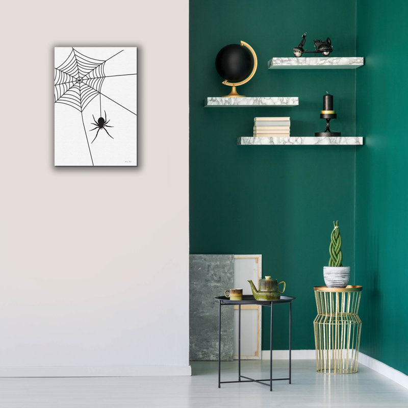 «Creepy Spider» par Susan Ball, estampe numérique sur toile, L 18 po x H 26 po