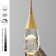 Lykeisha 1 - Light Single Teardrop LED Pendant