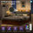 Shila Lift Up Bed with Linen Upholstered & LED Storage Headboard-573760345-573760351
