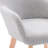 Daquaries 19'' H Upholstered Beech Armchair-1093262132