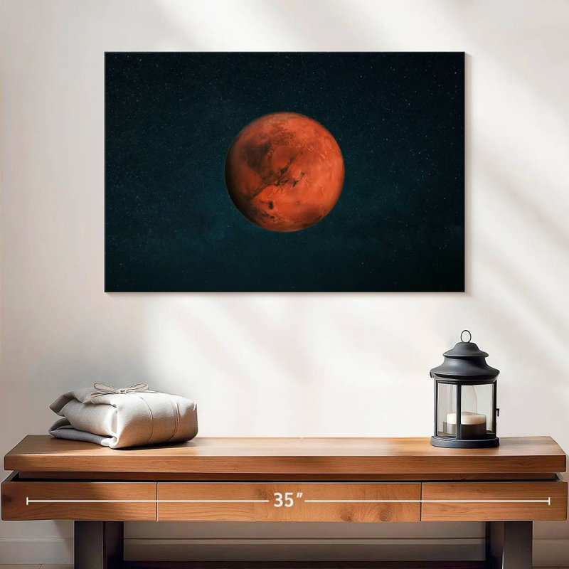 Oberle Mars, 16" H x 24" W