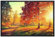 Autumn Fall Color Autumn Scene Fall Forest Maple Trees Natural Landscape Canvas Print Large Wall Art