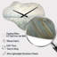 Horloge murale Chinami Meadow Minimalisme Horizon I - nuage-2139685750