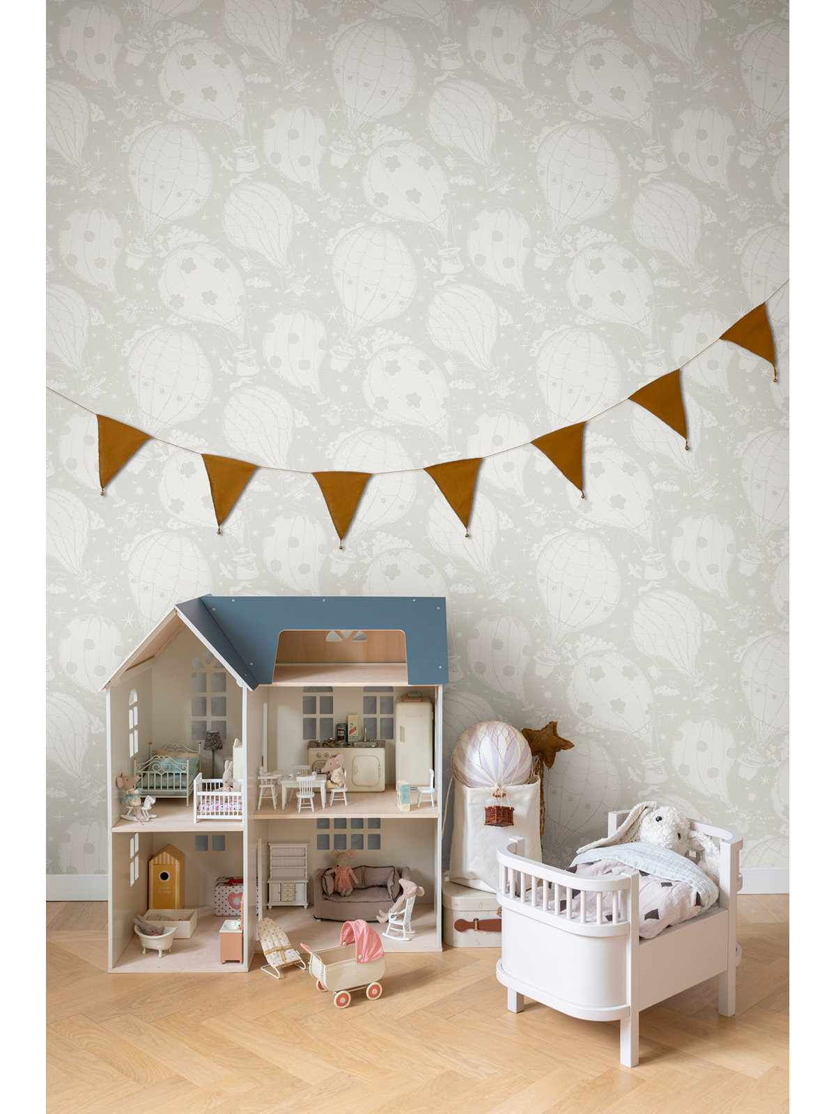 York Wallcoverings Wallpaper Double Roll, Grey