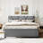 Kenn Linen Upholstered Bed with Trundle-1479921964-1479921962