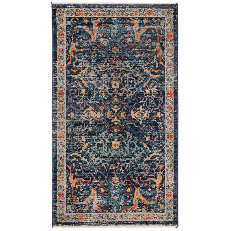 Alkire Floral Indoor Rug, Rectangle 2'2" x 3'1"