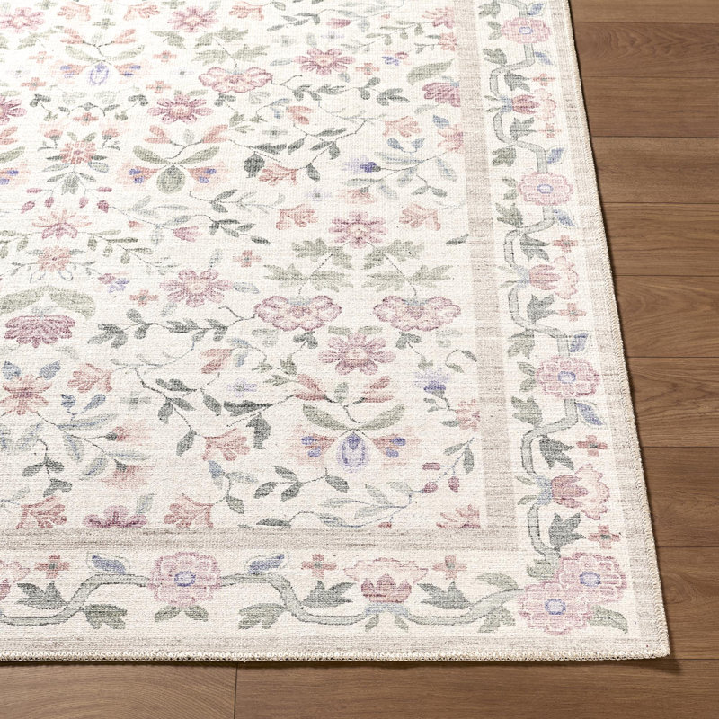 Myla Machine Washable Area Rug, Rectangle 2' x 2'11"