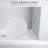 Matte White Solid Surface Shower & Tub Wall Panel, Surround, Quick Install, Cuttable, 0.138" thick-113370338-113370335
